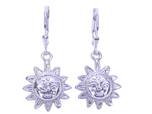 Sun Dangling Earrings